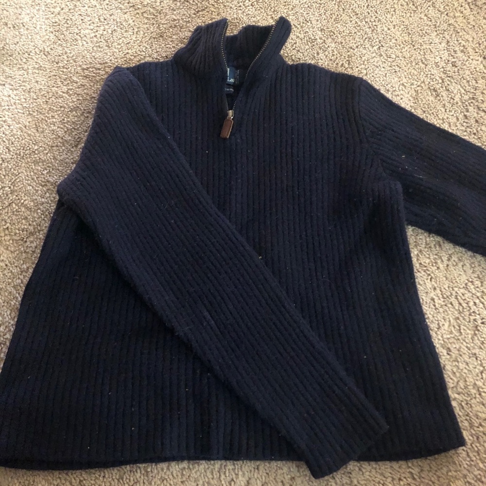 Zip up Ralph Lauren polo